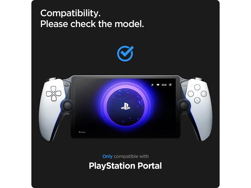 Spigen Glass tR EZ Fit - PlayStation Portal Remote Player - Miscellaneous Zubehör für Spielkonsole - PlayStation Portal