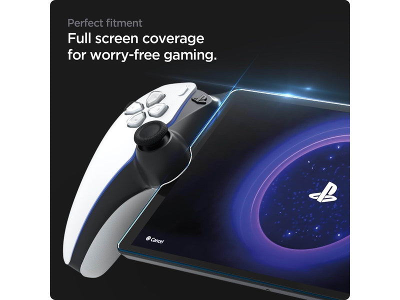Spigen Glass tR EZ Fit - PlayStation Portal Remote Player - Miscellaneous Zubehör für Spielkonsole - PlayStation Portal