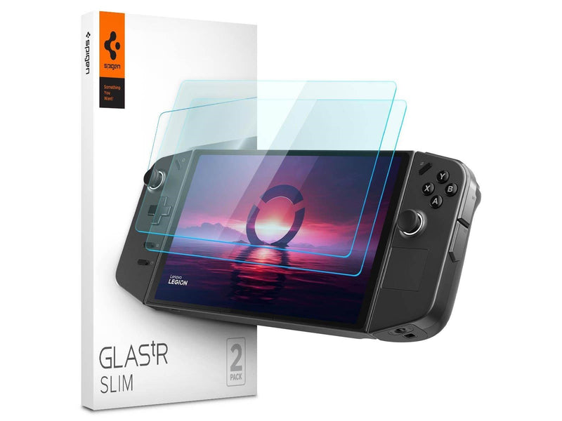 Spigen Glass tR Slim 2 Pack - Lenovo Legion Go - Miscellaneous Zubehör für Spielkonsole