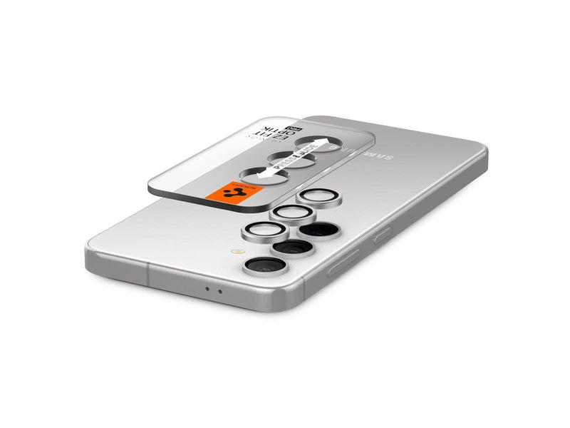 Spigen Glass tR EZ Fit Optik Pro 2 Pack - marble gray - Samsung Galaxy S24+