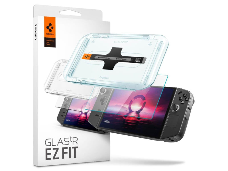 Spigen Glass tR EZ Fit 1 Pack - Lenovo Legion Go - Miscellaneous Zubehör für Spielkonsole