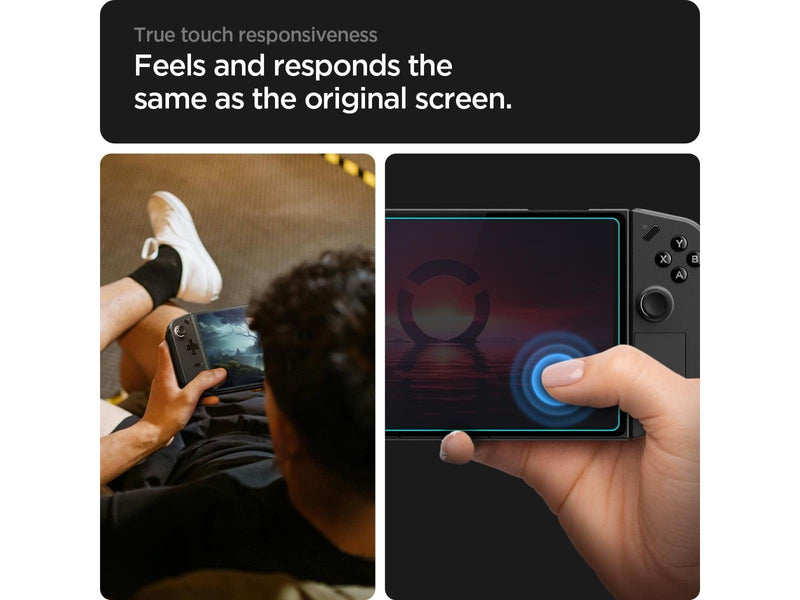 Spigen Glass tR EZ Fit 1 Pack - Lenovo Legion Go - Miscellaneous Zubehör für Spielkonsole