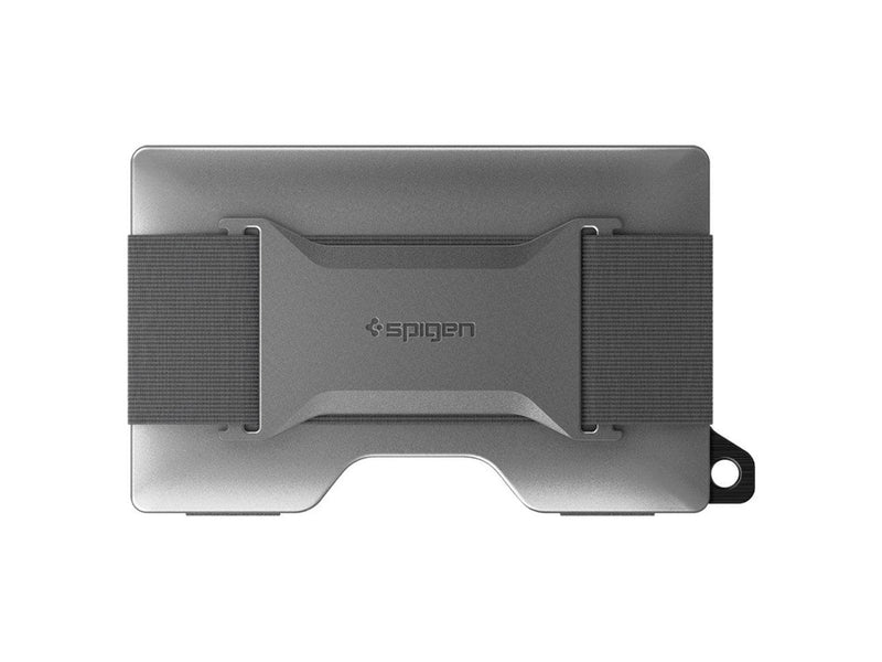 Spigen Wallet S Card Holder with Card Key Ring - gunmetal - AirTag