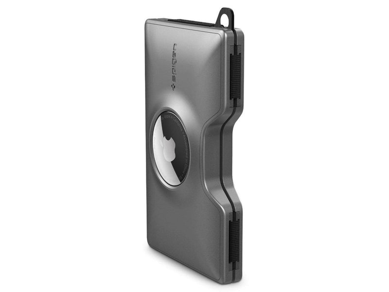 Spigen Wallet S Card Holder with Card Key Ring - gunmetal - AirTag