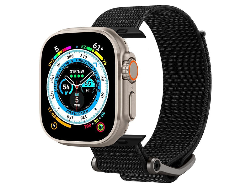 Spigen DuraPro Flex - black - Apple Watch Ultra 2/1 49mm 9/8/7 45mm SE/6/5/4 44mm 3/2/1 42mm