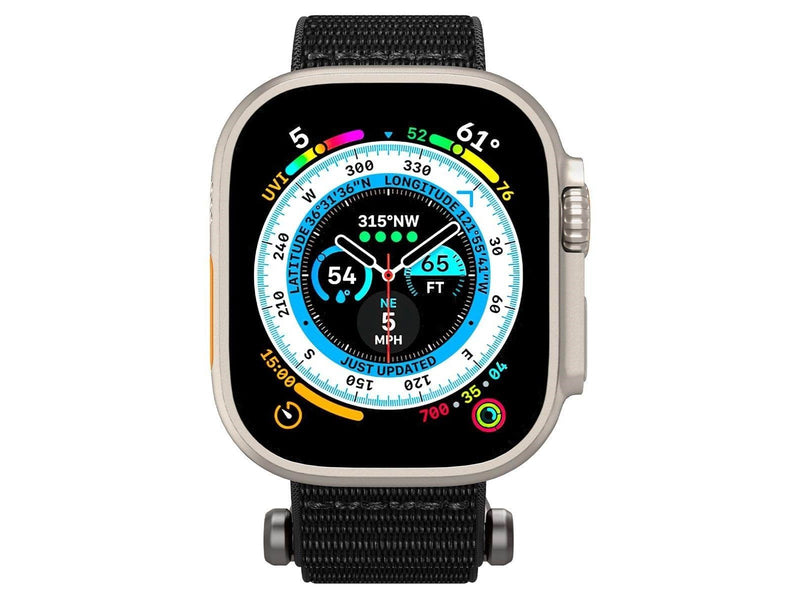 Spigen DuraPro Flex - black - Apple Watch Ultra 2/1 49mm 9/8/7 45mm SE/6/5/4 44mm 3/2/1 42mm