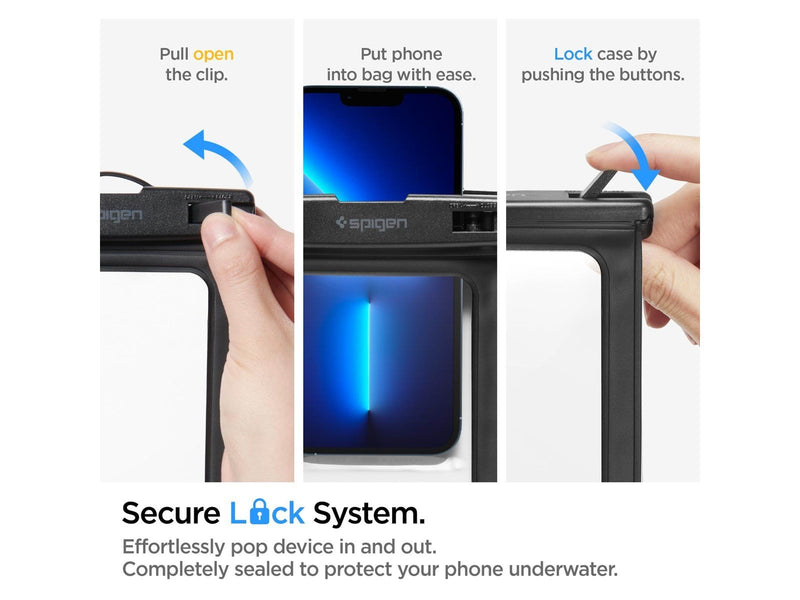 Spigen Aqua Shield WaterProof Case A601 1 Pack - black