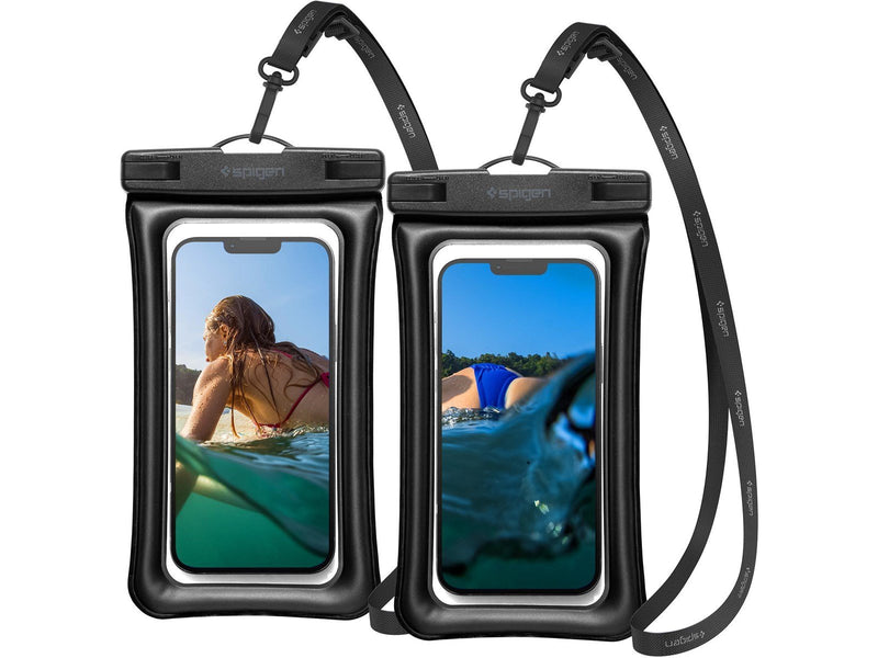 Spigen Aqua Shield WaterProof Floating Case A610 2 Pack - black