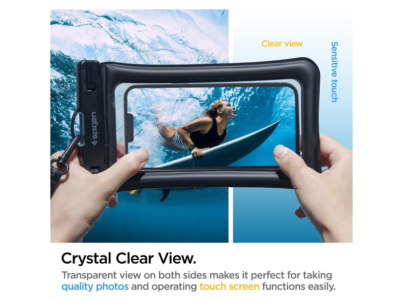 Spigen Aqua Shield WaterProof Floating Case A610 2 Pack - black
