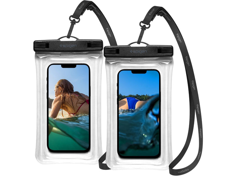 Spigen Aqua Shield WaterProof Floating Case A610 2 Pack - crystal clear