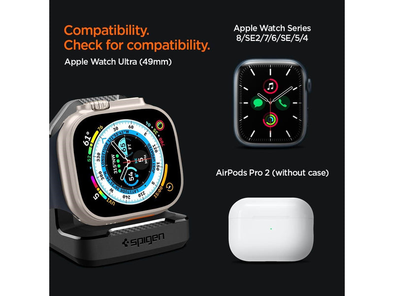Spigen Rugged Armor Stand - black - Apple Watch