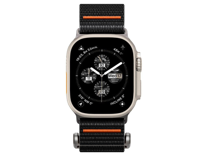 Spigen DuraPro Flex Ultra Band - black - Apple Watch 49mm/45mm/44mm/42mm