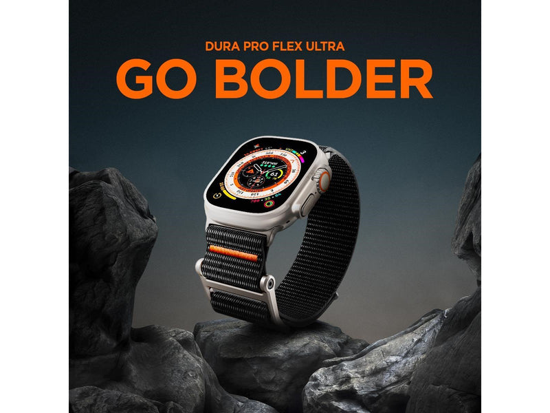 Spigen DuraPro Flex Ultra Band - black - Apple Watch 49mm/45mm/44mm/42mm