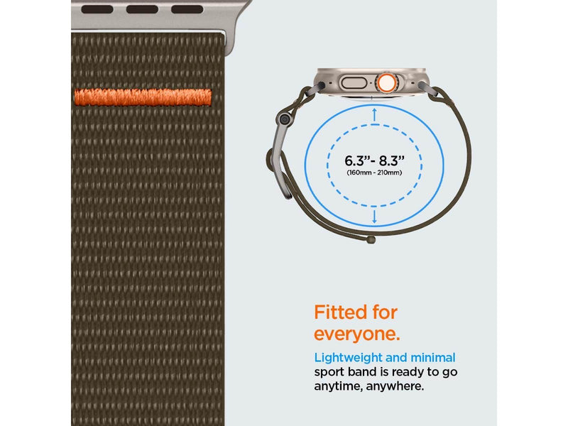 Spigen DuraPro Flex Ultra Band - khaki - Apple Watch 49mm/45mm/44mm/42mm