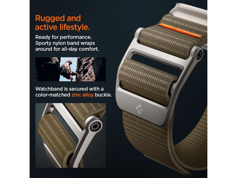 Spigen DuraPro Flex Ultra Band - khaki - Apple Watch 49mm/45mm/44mm/42mm