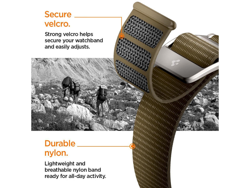 Spigen DuraPro Flex Ultra Band - khaki - Apple Watch 49mm/45mm/44mm/42mm