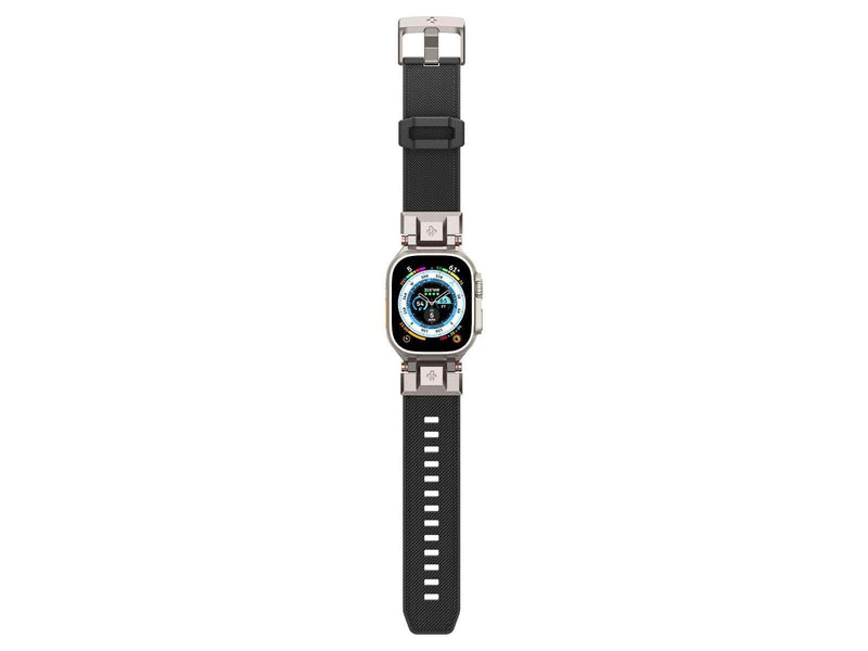 Spigen Dura Pro Armor Band - black - Apple Watch 49mm/45mm/44mm/42mm
