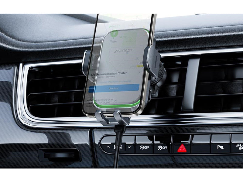Acefast Wireless charging car holder  D17 15W (black)