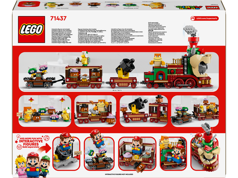 LEGO Super Mario 71437 Der Bowser-Schnellzug