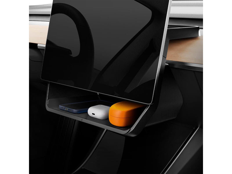 Spigen Tesla Under Screen Storage Organizer - black - Tesla Model Y/3