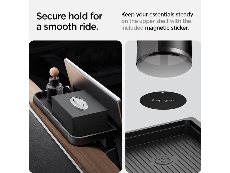 Spigen Tesla Under Screen Storage Organizer - black - Tesla Model Y/3