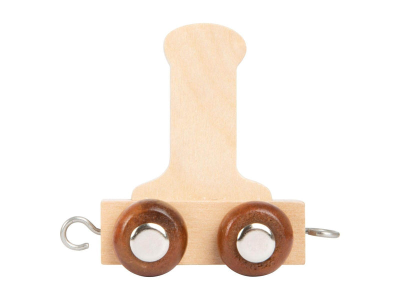 Small Foot - Wooden Letter Train - I