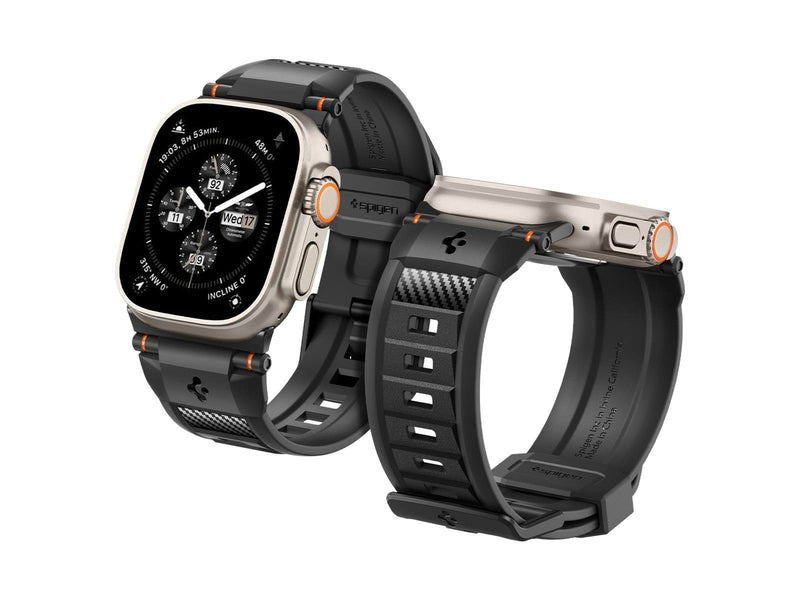 Spigen Rugged Ultra Band - matte black - Apple Watch 49mm/45mm/44mm/42mm