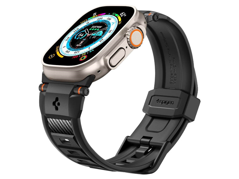 Spigen Rugged Ultra Band - matte black - Apple Watch 49mm/45mm/44mm/42mm