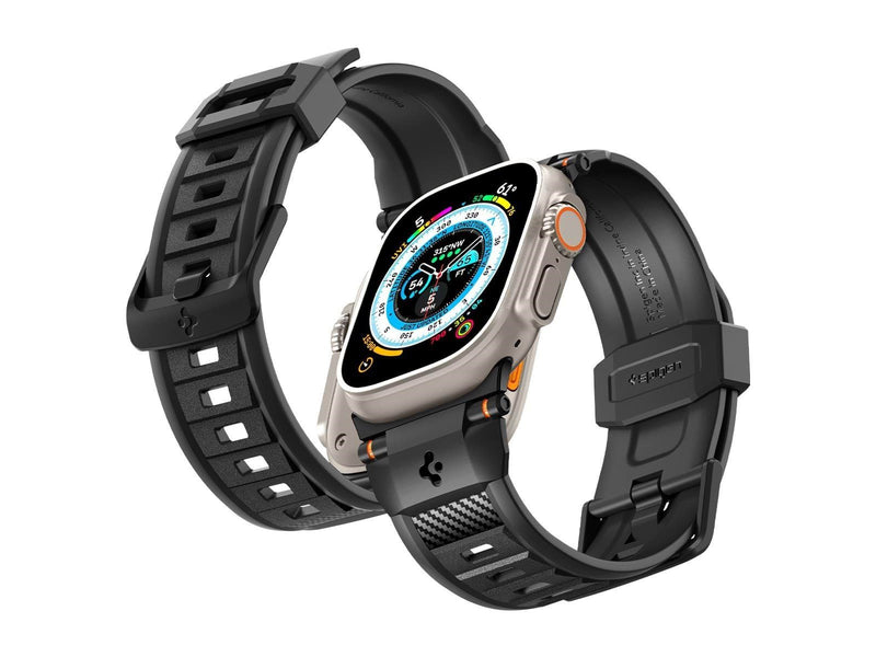 Spigen Rugged Ultra Band - matte black - Apple Watch 49mm/45mm/44mm/42mm