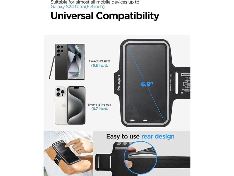 Spigen Dynamic Shield Armband A703 black