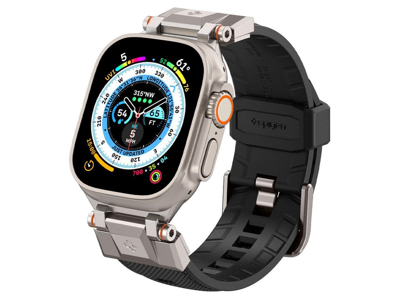 Spigen DuraPro Armor - black - Apple Watch Ultra 2/1 49mm / 9/8/7 45mm / SE/6/5/4 44mm / 3/2/1 42mm