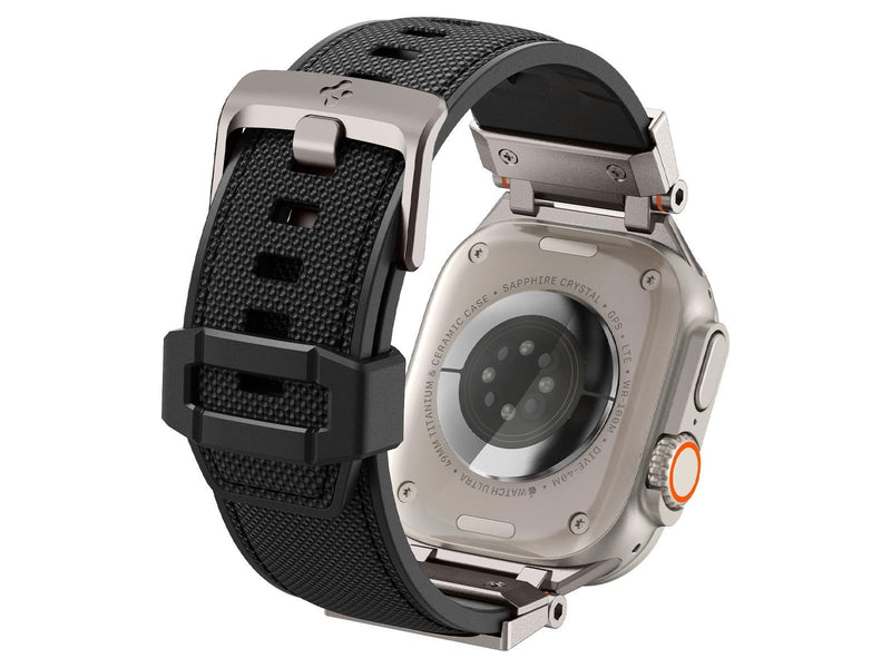 Spigen DuraPro Armor - black - Apple Watch Ultra 2/1 49mm / 9/8/7 45mm / SE/6/5/4 44mm / 3/2/1 42mm