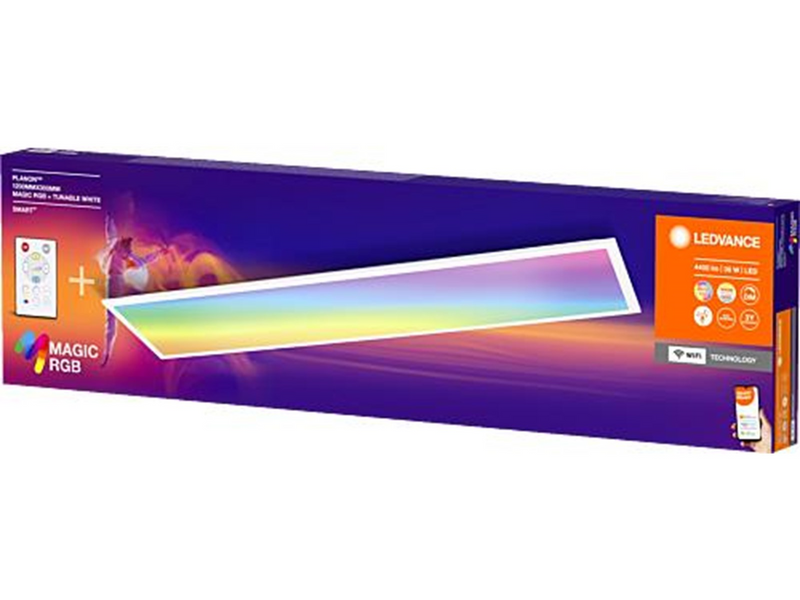 LEDVANCE SMART+ Planon Magic 3600lm 36W/RGB+827-865 1200X300mm WiFi