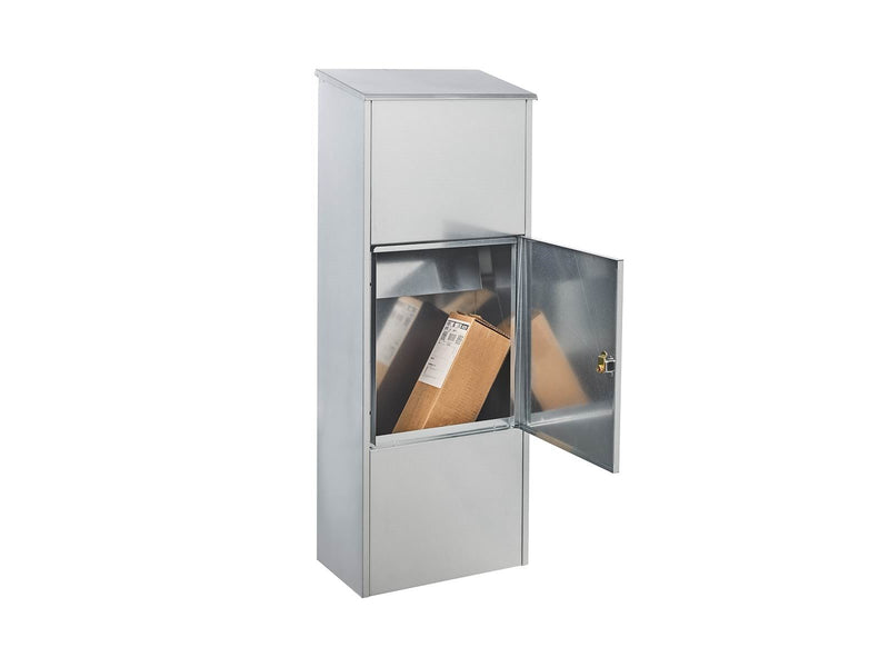 MEFA Bosca 408 parcelbox with Ruko lock  Galvanized