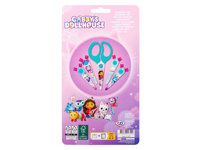 Canenco Gabbys Dollhouse Scissors with 5 Serrated Blades