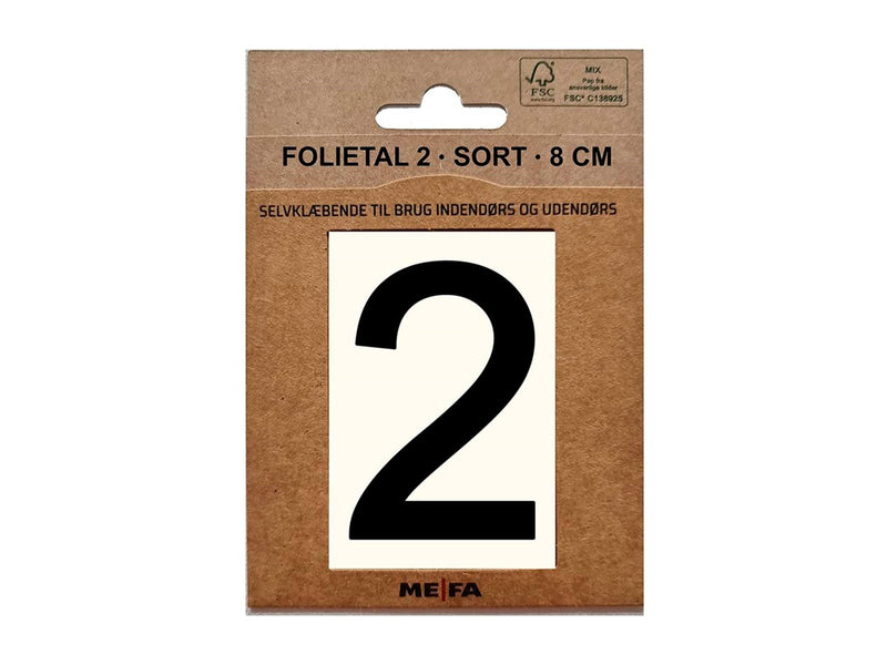 MEFA Foliennummer 2, Schwarz