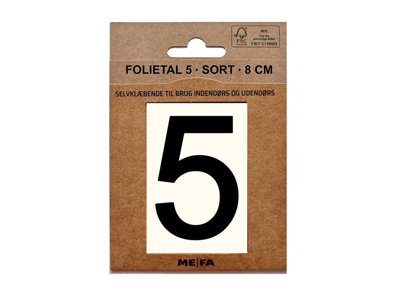 MEFA Foliennummer 5, Schwarz