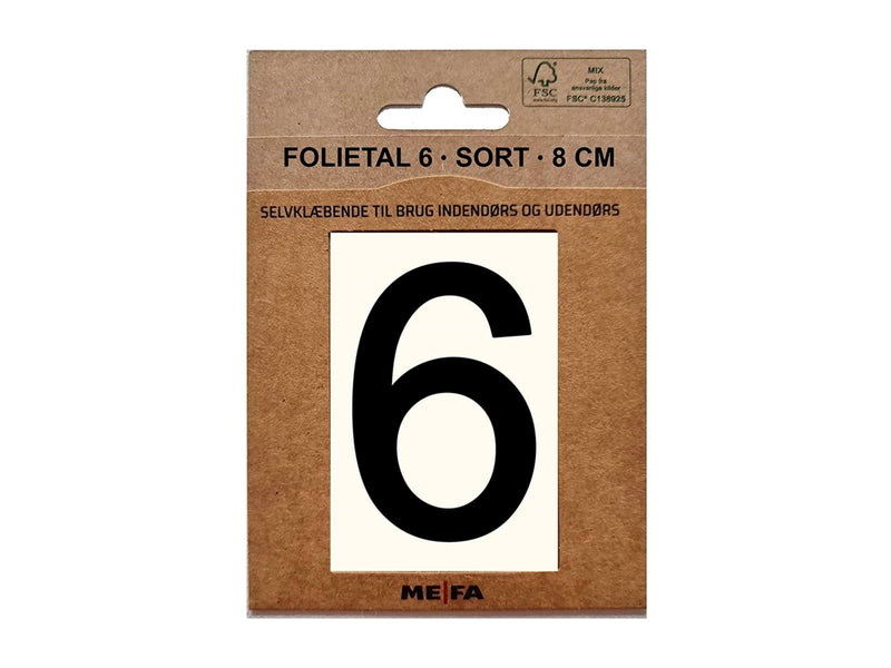 MEFA Foliennummer 6, Schwarz