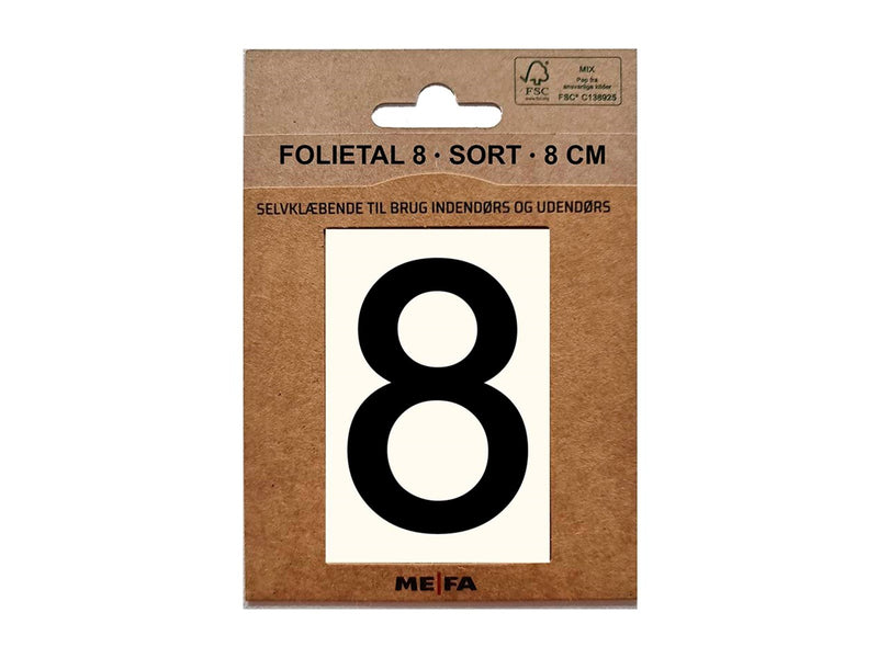 MEFA Foliennummer 8, Schwarz