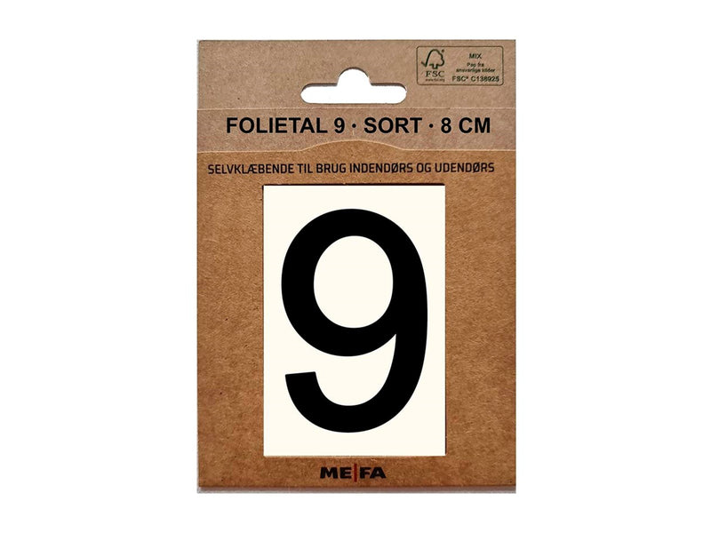 MEFA Foliennummer 9, Schwarz