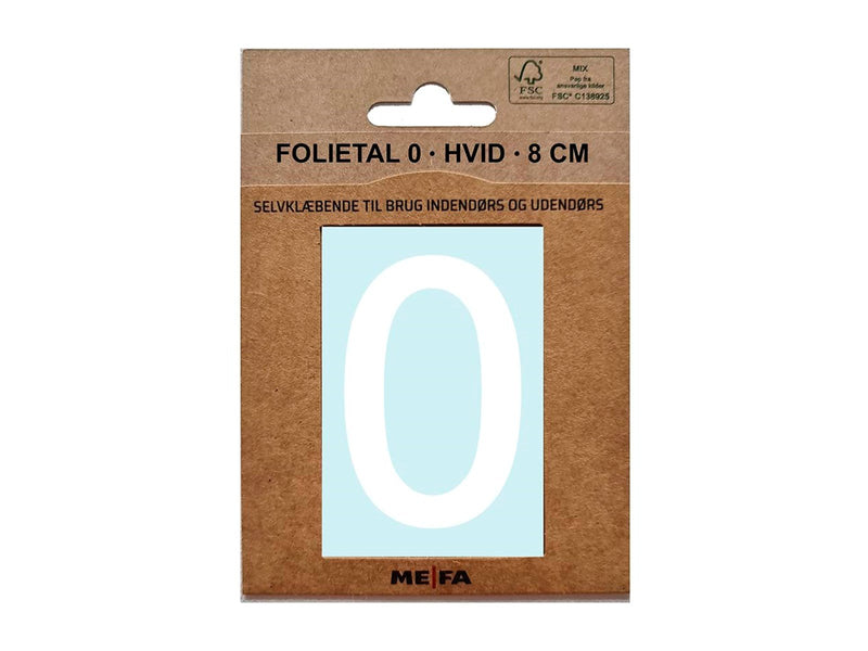 MEFA Foliennummer 0, Weiß