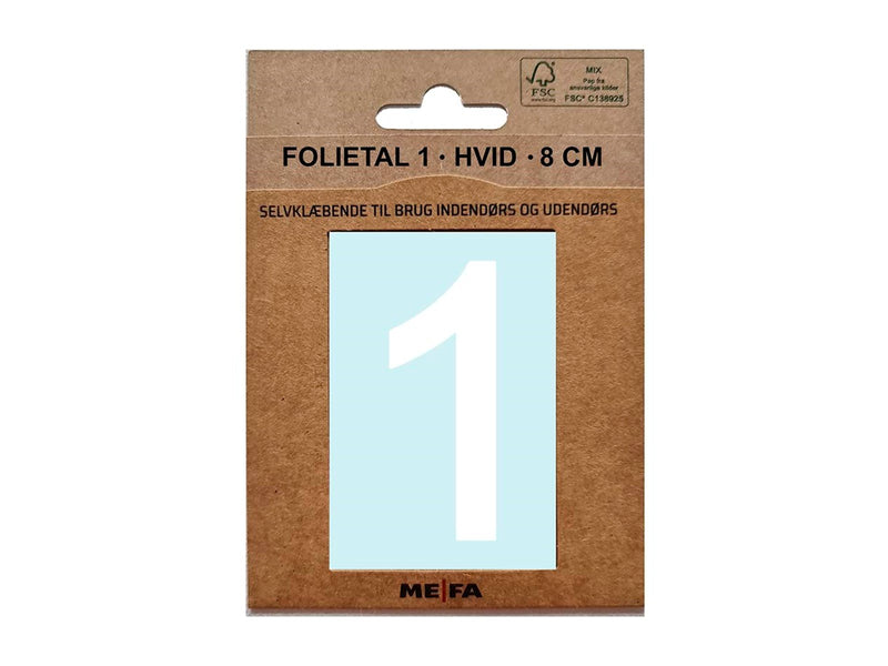 MEFA Foliennummer 1, Weiß