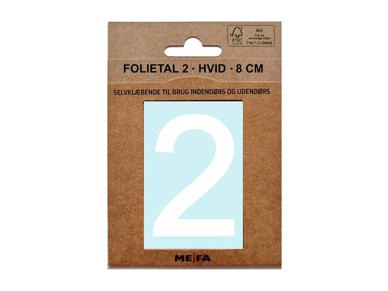 MEFA Foliennummer 2, Weiß