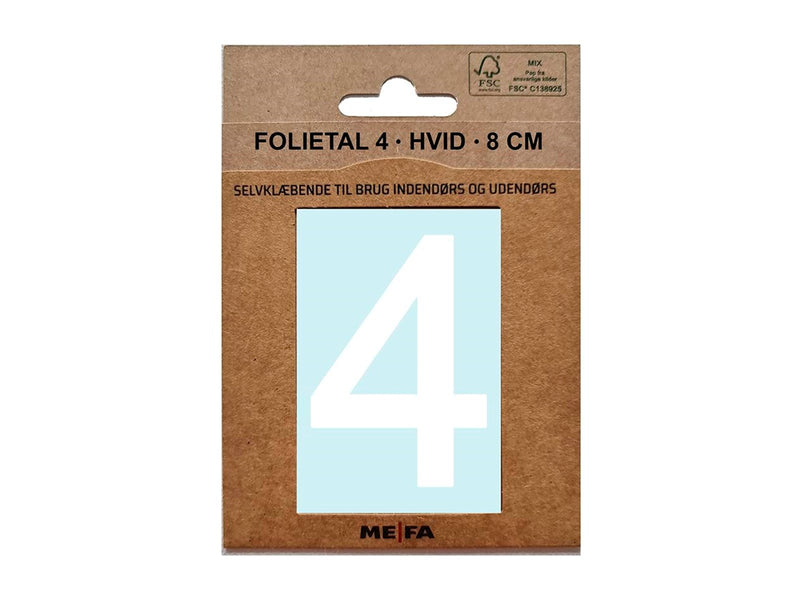 MEFA Foliennummer 4, Weiß