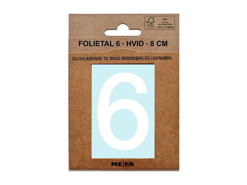 MEFA Foliennummer 6, Weiß
