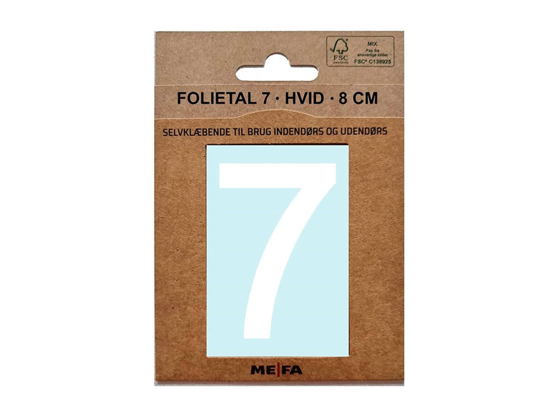 MEFA Foliennummer 7, Weiß