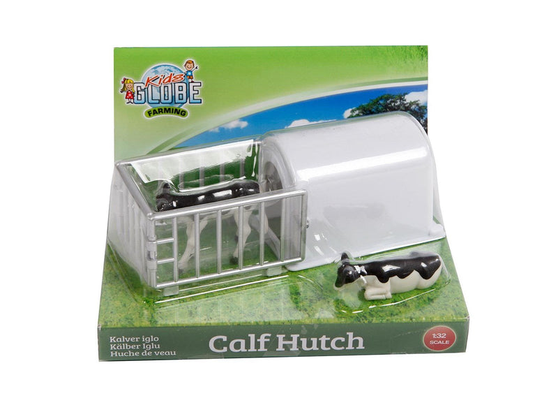 Kids Globe Calf Hut with 2 Calves 1:32