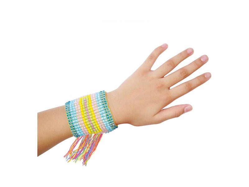 Toi-Toys Loom with Yarn and Bead Set