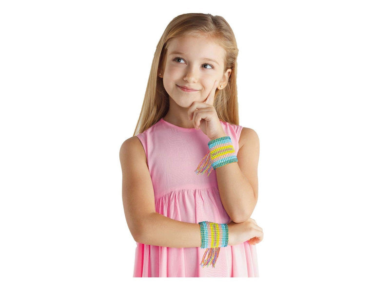 Toi-Toys Loom with Yarn and Bead Set