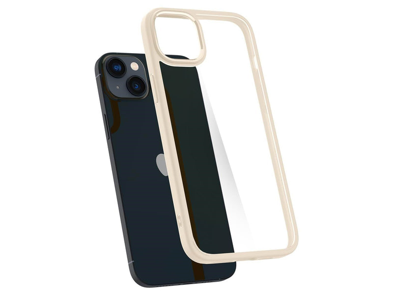Spigen Crystal Hybrid - sand beige - iPhone 14 Plus